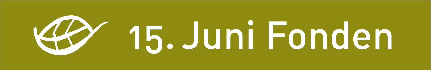 15. juni fondens logo